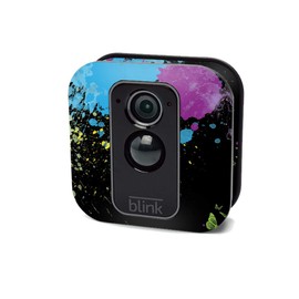 MightySkins Carbon Fiber Skin for Blink XT Outdoor Camera - Splatter | Protective, Durable Textured Carbon Fiber Finish | Easy to Apply, Remove, and Change Styles | Made in The USA