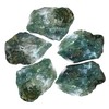Amazing Gemstone Moss Agate Raw Crystals and Healing Stones, Natural