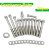 WEICHENGXIN 86pcs Stainless Engine Bolt Screw Kit for YFS200 Blaster