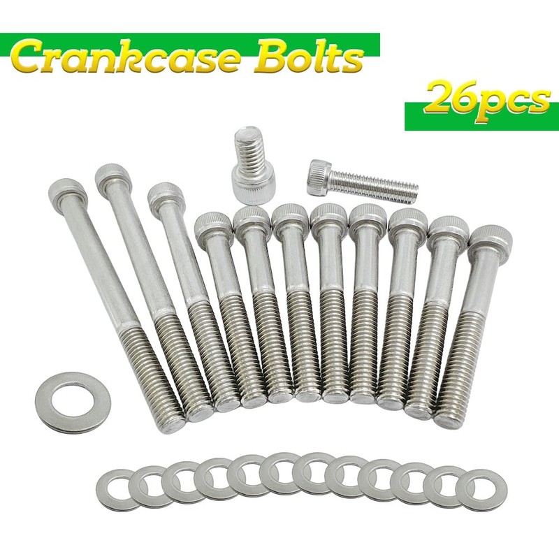 WEICHENGXIN 86pcs Stainless Engine Bolt Screw Kit for YFS200 Blaster