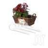 Relaxdays Plant Watering Globes Set, 2-Week Reservoir for Potted Plants,