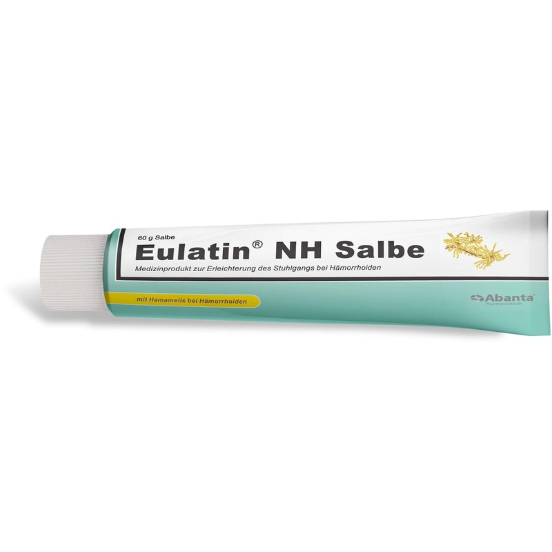 Eulatin NH Salbe zur Erleichterung des Stuhlgangs bei Hämorrhoiden, 60