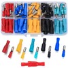 QOOSIKICC 100 Pcs Bullet Connectors Kit, Insulated Bullet Connectors Terminals