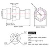 HK2011 G1/2in Water Air Oil Pressure Sensor Transmitter Transducer DC12V