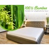 Mattress Protector 160 x 200 cm Mattress Topper 100% Bamboo