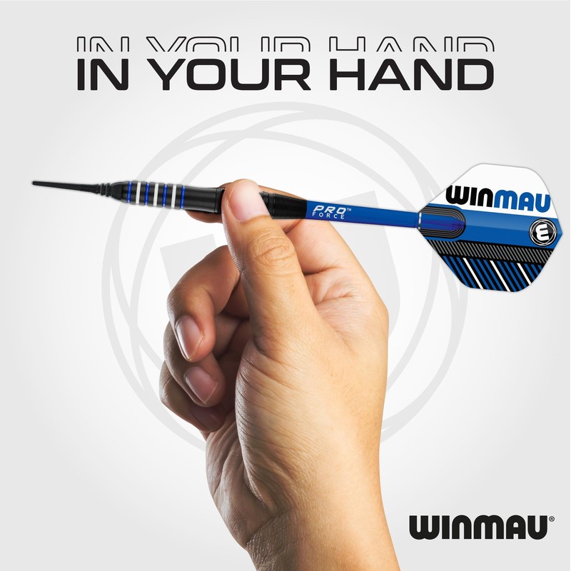 WINMAU Rookie Multi Softip (Plastic Tips) Brass Darts Set Single