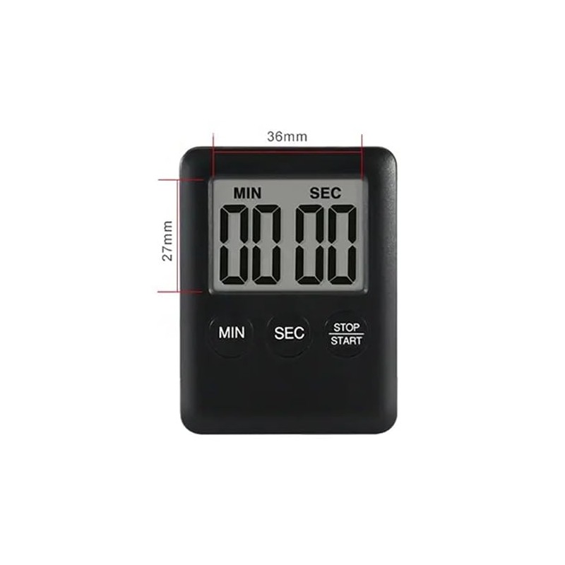 2 UR DOOR Mini Digital Kitchen Timer – Multi Function