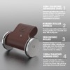 imarku Knife Sharpener, Professional Rolling Knife Sharpener with ABS Construction,