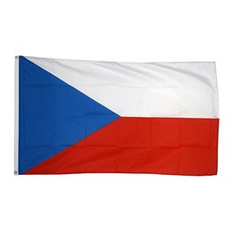 Flaggenfritze Flag Czech Republic 150 x 250 cm + Free Sticker XXL Flag