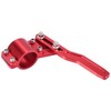 X AUTOHAUX Red Car Turn Signal Extension Steering Wheel Extension