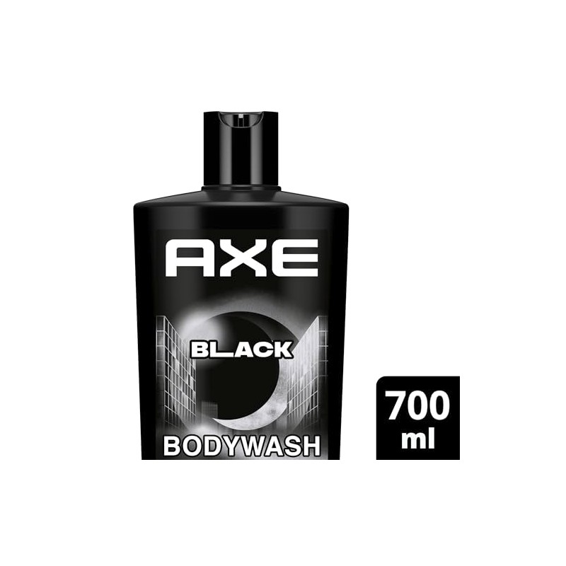 Axe 3-in-1 Shower Gel & Shampoo Black XL for Long-Lasting
