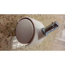 Chromcraft Casters in Almond / Sand (Set of 4)