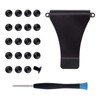 NICENEEDED Wallet Replacement Screws Kit, Black DIY Wallet Screw Repair