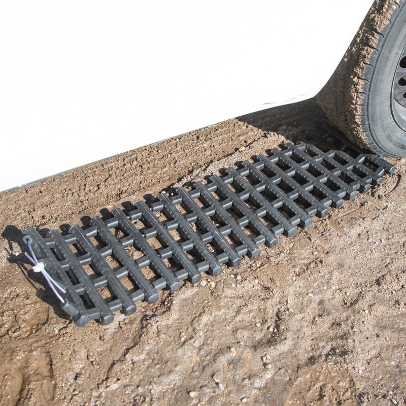Extreme Max 5001.6824 Vehicle Recovery Tracks – 2-Piece Traction Mat