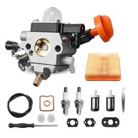 4180-120-0615 Carburetor Fit for Stihl FS91 FS91R FS89 FS89R FS111 HT102 HT103 FC91 FC96 Brushcutter Trimmer, Carb with Air Filter Valve Clearance Tune Up Kit