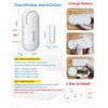 DAYTECH Door Alarm Sensor Volume Adjustable Door Open Sensor Chime