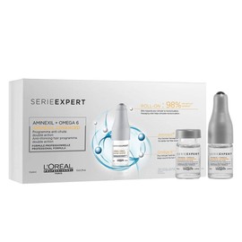 L'Oreál Professionnel Tratamiento Anti-Caída de Cabello Aminexil Advanced | Ampolleta con Aminexil y Omega 6 | 10x6ML