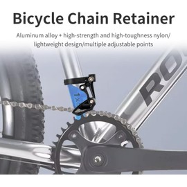 Bicycle Chain Guide Direct Mounting Chain Guard with Bash for Mountain Bike Chain Stabiliser Aluminium Alloy Bicycle Chain Guard 8-12 Speed Anti-Drop Chain