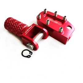 crazy sport Shift Lever Tip Brake Pedal Step Cleat Rivets Fits for SUZ-UKI DRZ 400 DRZ400 DRZ400S DRZ400SM DRZ400E 2000-2025 2020 2024 2023 DRZ250 400 400S Motorcycle Accessories(Red)