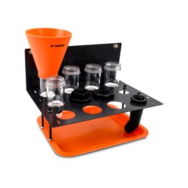 Mishimoto Screw-On Oil Funnel Set, Universal Fit, Spill Proof 12-Piece Kit