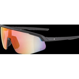 ALPINA Turbo Pro Q-Lite Sports Glasses for Adults, Matte Black, One Size, 100% UV-A, UV-B and UV-C Protection