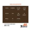 AK Interactive 3rd Gen Acrylic Leather Brown 17ml
