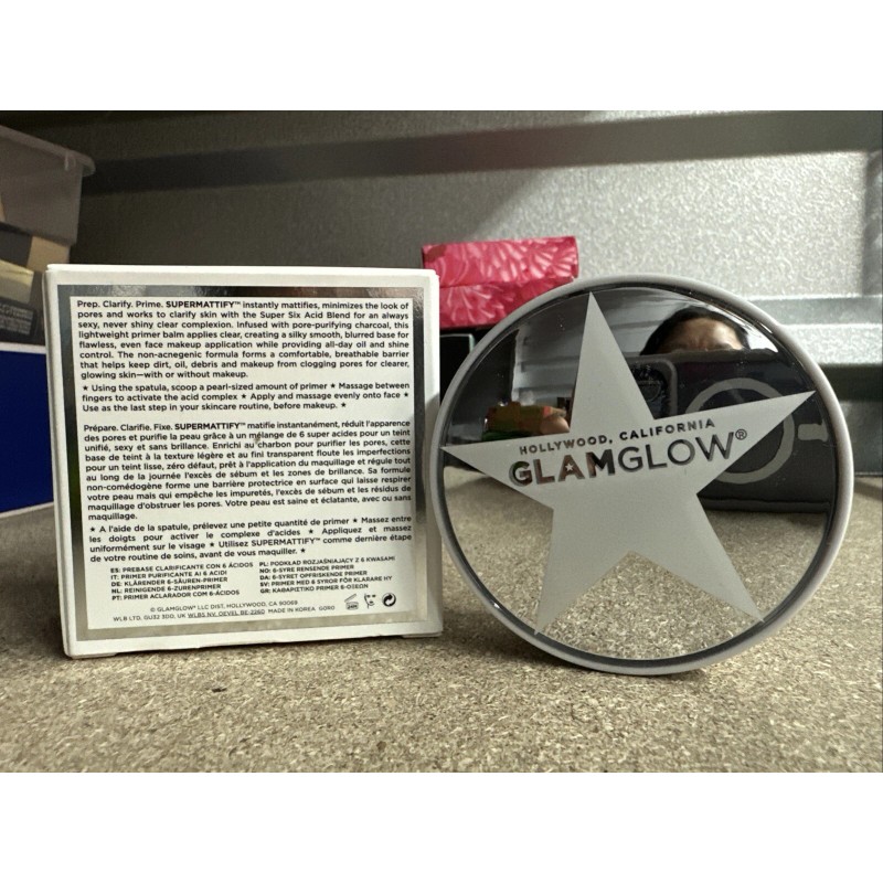 GLAMGLOW NIB Glamglow Supermattify 6-Acid Clarifying Primer