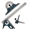 Combination Square Set with Protractor, Woodworking Square, Carpenter Square, 12’’