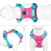 PHOEPET No Pull Dog Vest Harness with Unique Colors，Adjustable Reflective