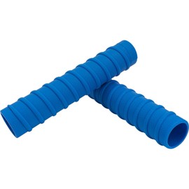 Omoojee Kayak Paddle Grips, No-Slip Silicone Grips, Blister Prevention, Kayaking Accessories for Take-Apart Paddle (Diameter 1.18 Inches, Blue)