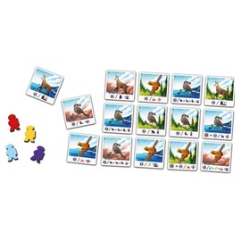 Helvetiq Alpina Card Game - Swiss Alps Hiking Adventure! Capture Stunning Landscapes & Wildlife in a Strategic Family Game for Kids & Adults, Ages 10+, 2-4 Players, 30 Minute Playtime