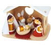 Sevi : Nativity Scene, Red, White, Gold
