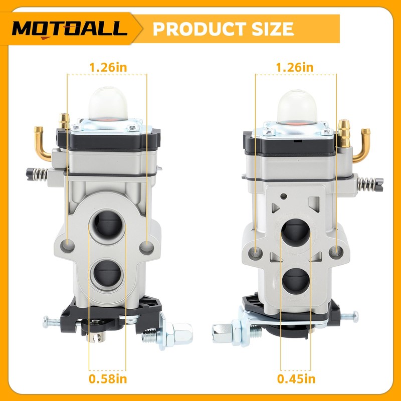 Carburetor 502845001 Fit for Husqvarna 150BT 350BT 560BTS(before 2022) Backpack