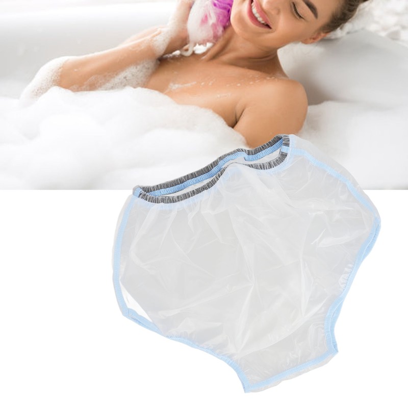 Bath Waterproof Underwear Reusable Unisex Postoperation Incontinence Hemorrhoids Shower Cover
