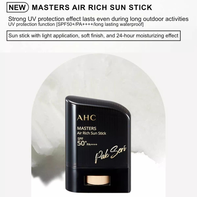 Ahc Masters Air Rich Sun Stick 0.78 Oz/0.77 Onzas