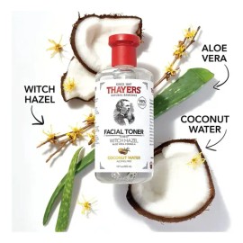 Tónico Facial Thayers Witch Hazel Agua de Coco 355ml para Piel Normal