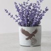 FINGERINSPIRE 9PCS Crow Painting Stencil with Paint Brush 15x15cm
