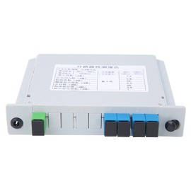 Fiber Optic Splitter High Quality 1X4 PLC for Optical Communication System 130x100x30mm