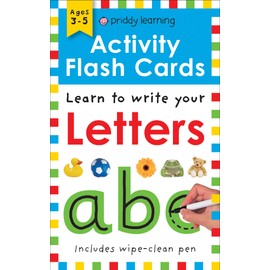 Learn To Write Your Letters (Activity Flash Cards)
