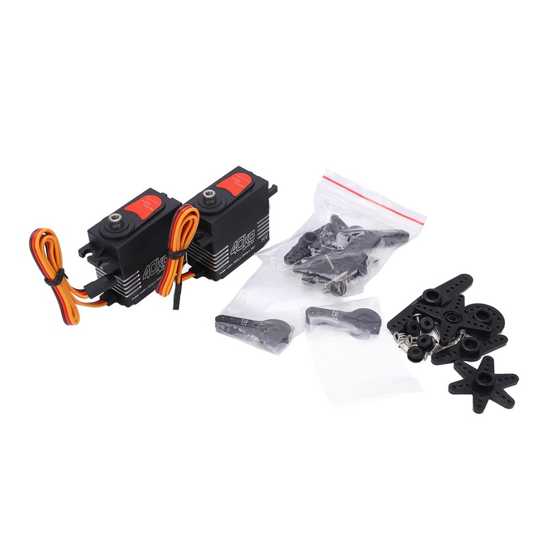 2PCS QY3240MG High Speed Metal Gear 40kg Large Torque Digital