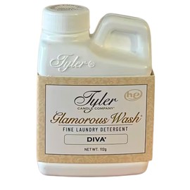 Tyler Candle Glam Wash Liquid Laundry Detergent Gift Set | Sample 4 Pack (4 oz.) | Necessities And Essentails Packaging (Diva, High Maintance, French Market, Icon)