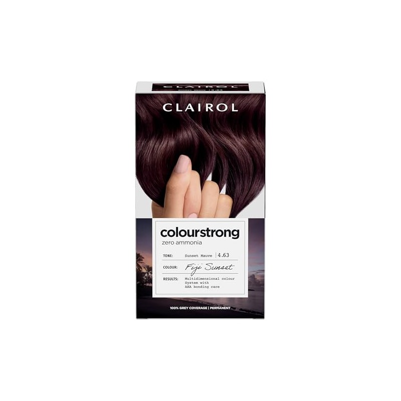 Clairol Colour Strong Permanent Hair Dye - 4.63 Sunset Mauve