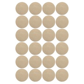 SIMALA 25mm Chair Leg Floor Protectors, 5mm Thick Furniture Pads Floor Protectors For Increased Durability. Ideal Felt Pads For Hard Surfaces, 24 Pieces