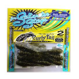 Bait Breath (beitoburesu) Worm betanco Curly 2 S845 Gold Melon
