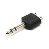 6.3mm Standard Plug-To RCA Converter Adapter 6.3mm Standard Plug-RCA Female