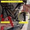 Zmart Cable Type Hose Clamp Pliers Flexible Wire Automotive Tool