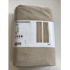 IKEA ROSENMANDEL Room Darkening Curtains 1 Pair (2 Panels) Yellow-beige