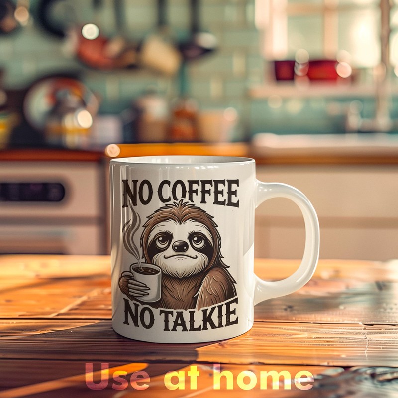 Funny Coffee Mugs with Cute Animal Design - 11oz Ceramic