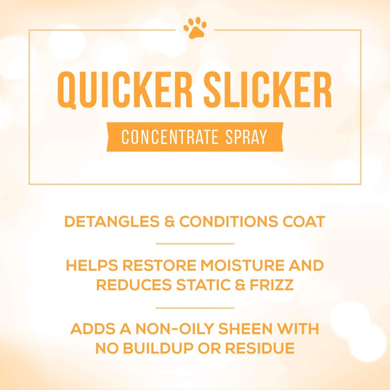 Nature's Specialties Quicker Slicker Concentrate Pet Conditioner, 8-Ounce