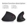 Ergonomic Mouse, 2.4GHZ Comfortable Grip Vertical Optical Mouse, Avoid Carpal